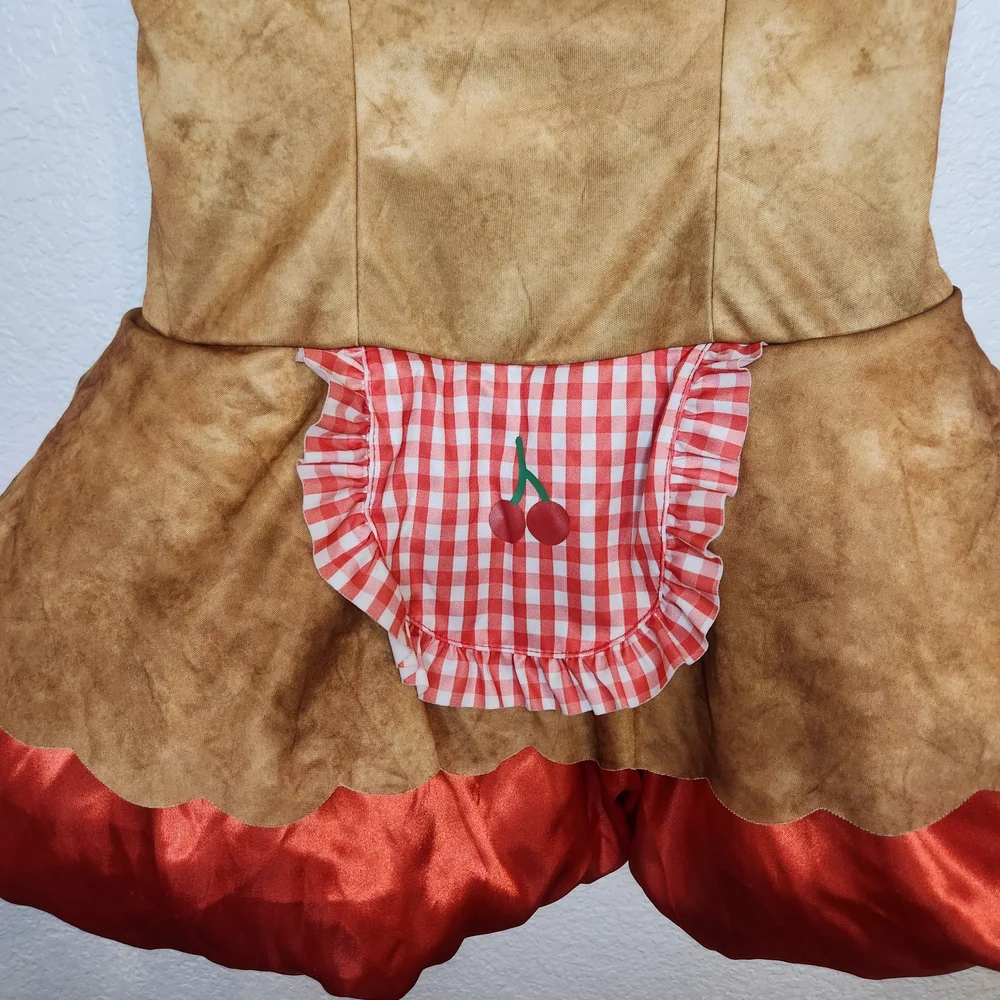 Dreamgirl Hot Cherry Pie Dreamgirl Costume 4558  Renaissance medieval size M - Picture 8 of 16